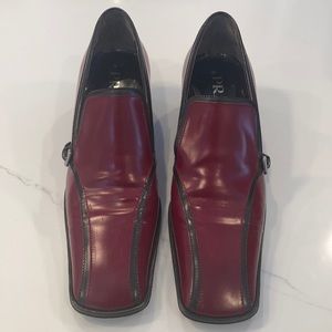 Prada Red Leather Shoes